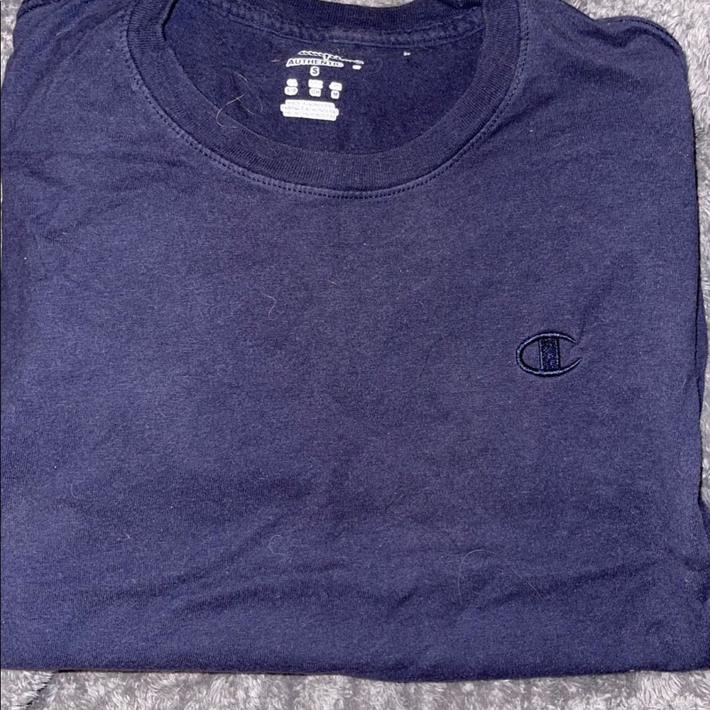 Navy champion shirt